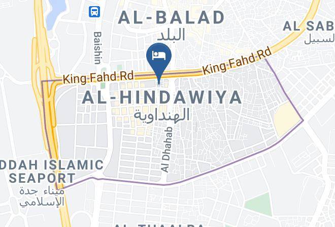Jeddah - Downtown Hotel Maps