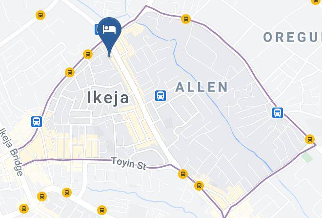 Ikeja - Downtown Lagos Hotel Ikeja Maps