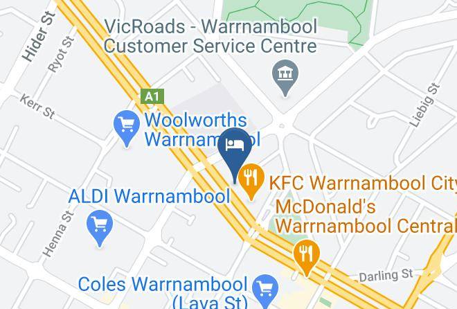 Warrnambool - Downtown Motel Maps