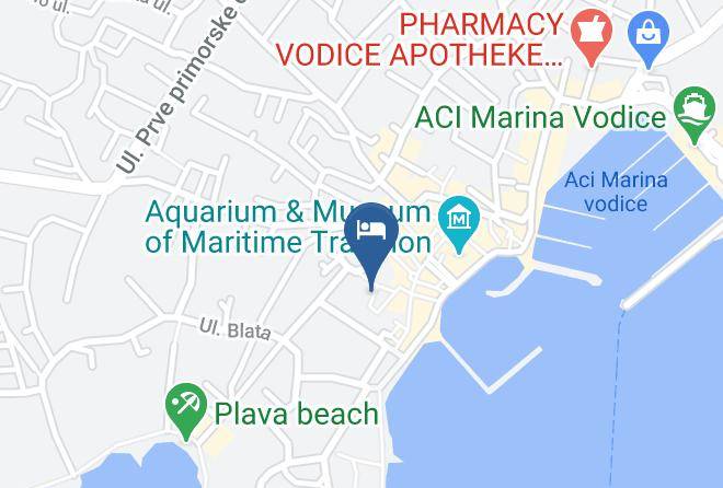 Vodice - Downtown Park Suites Maps