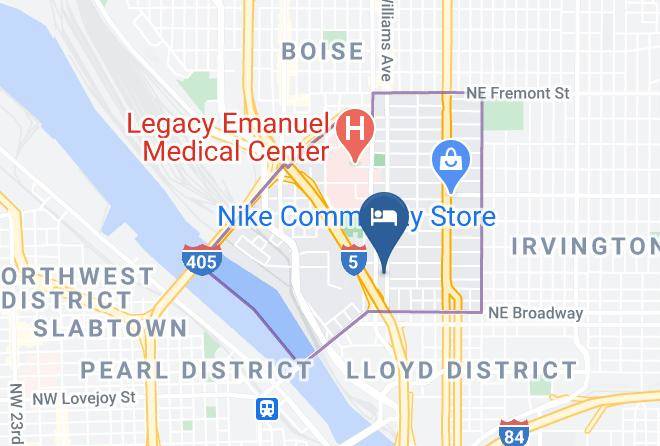 Multnomah - Downtown Portland Convention Center Maps
