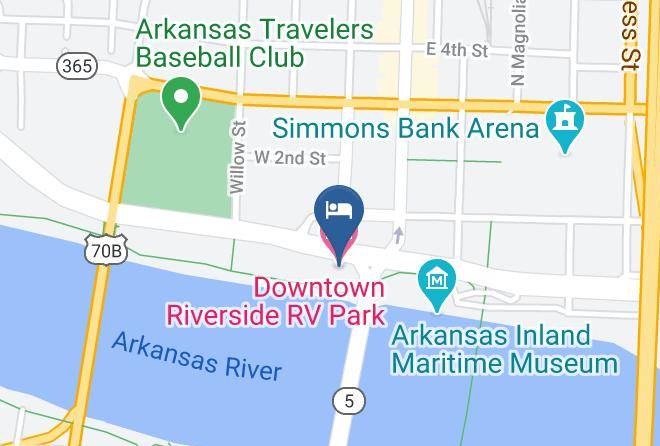 Pulaski - Downtown Riverside Rv Park Maps