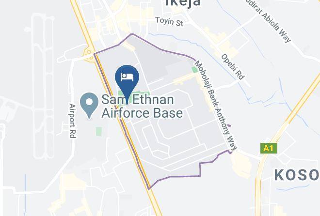 Kosofe - Downtown Royal Hotel Gra Ikeja Maps