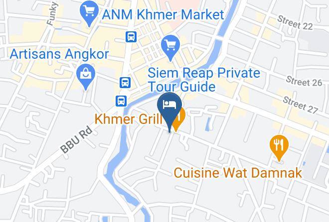 Downtown Siem Reap Villa Karte - Siem Reap - Siem Reab Town