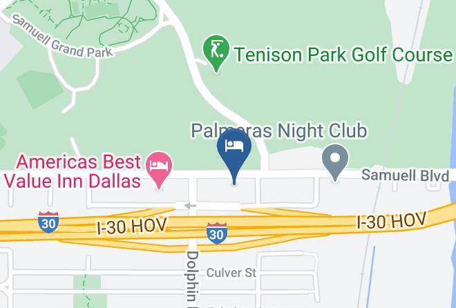 Dallas - Downtown Suites Dallas Cotton Bowl Maps