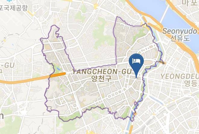 Yangcheongu - Dowun Motel Maps