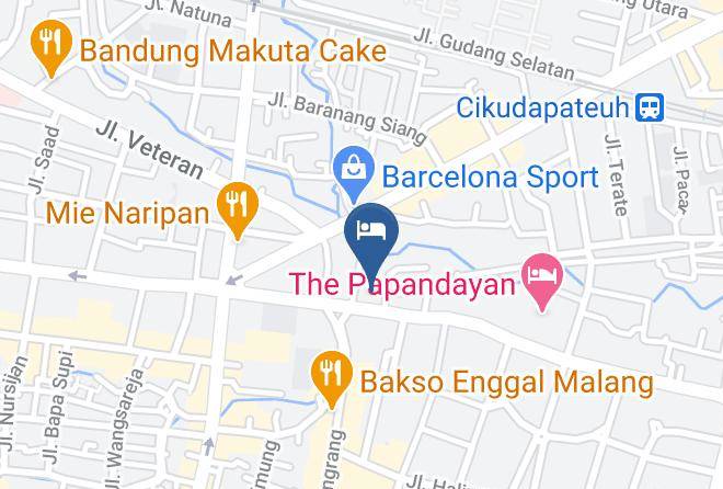 Bandung - Dpalma Hotel Maps