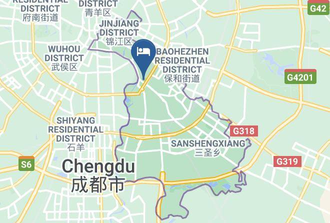Chengdu - Dragon Boat Hotel Maps