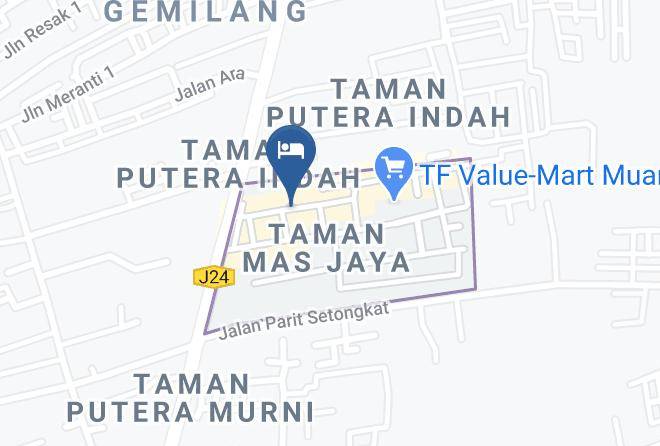 Muar District - Dragon City Hotel Maps