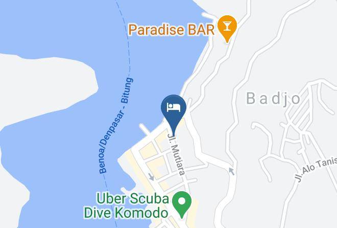 Manggarai Barat - Dragon Dive Komodo Hotel Maps