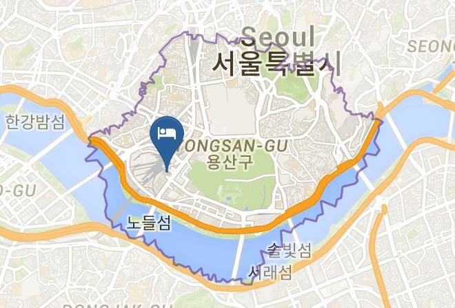 Yongsangu - Dragon Hill Spa & Resort Maps