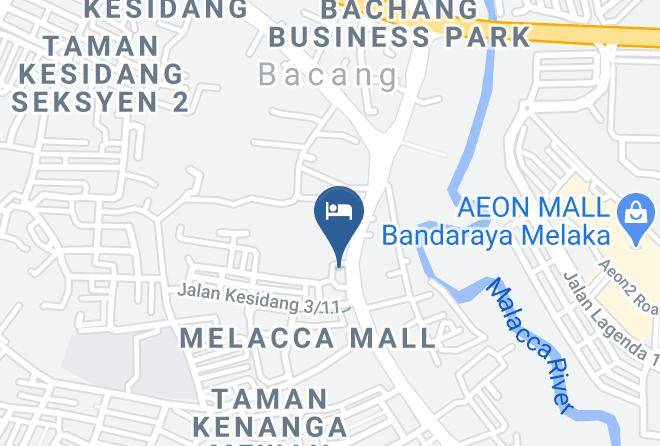 Melaka Tengah - Dragon Hotel Maps