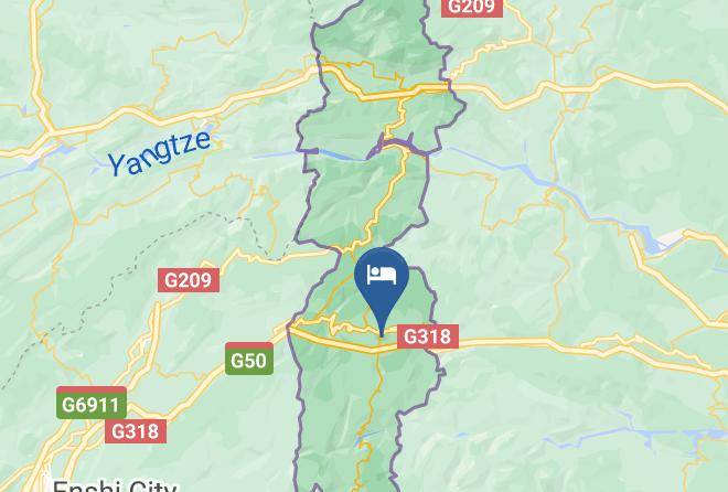 Enshi Aut Prefecture - Dragon Spring Hotel Maps