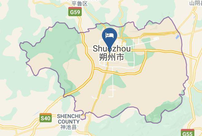 Shuozhou - Dragon Spring Hotel Maps