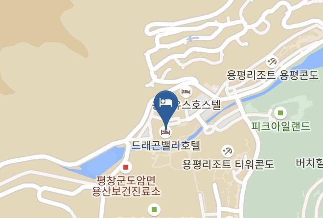 Pyeongchanggun - Dragon Valley Hotel Maps