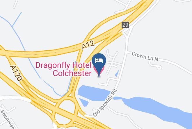 Essex - Dragonfly Hotel Colchester Maps