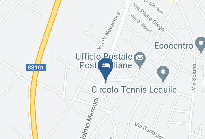 Lecce - Dragoni B&b Maps