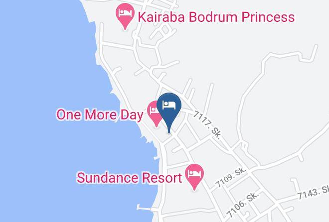 Bodrum - Dragut Point North Hotel Maps