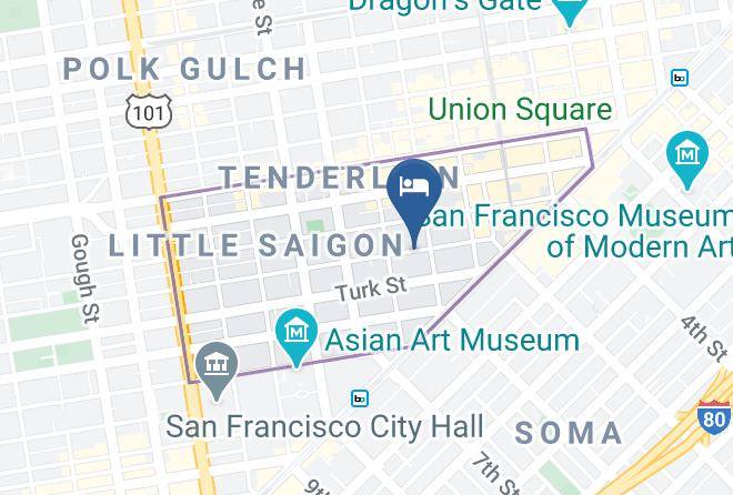 San Francisco - Drake Hotel Maps