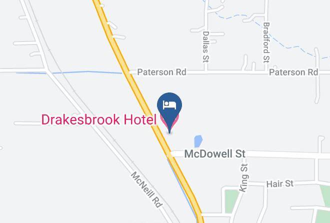 Waroona - Drakesbrook Hotel Motel Maps