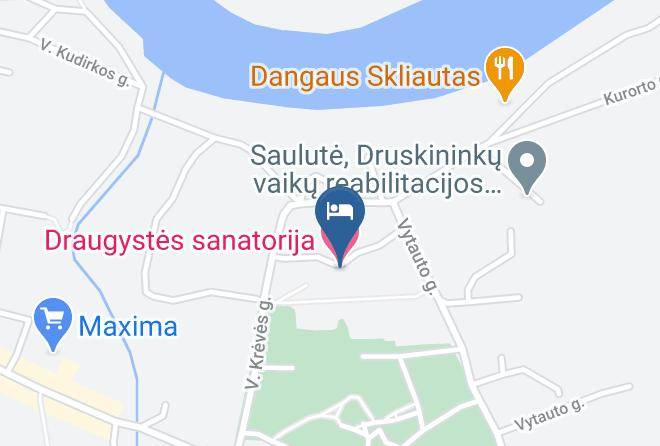 Druskininkai - Draugystes Sanatorija Maps