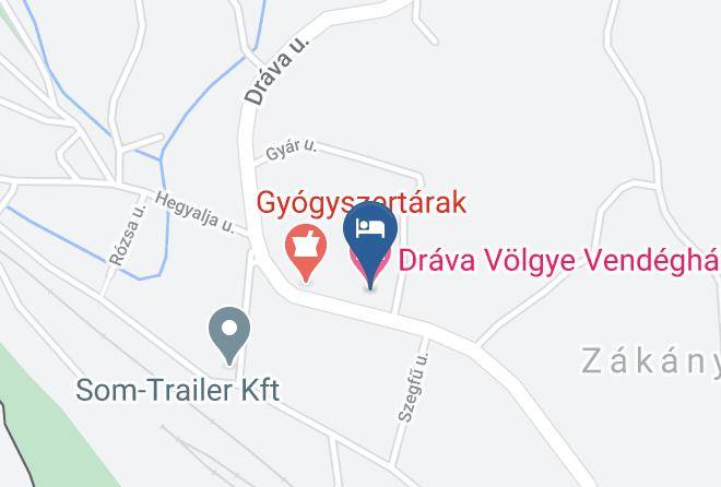 Zakany - Drava Volgye Vendeghaz Maps