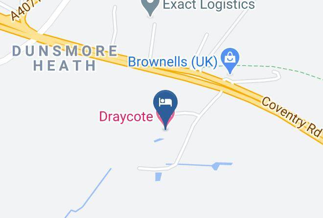 Draycote Hotel Map