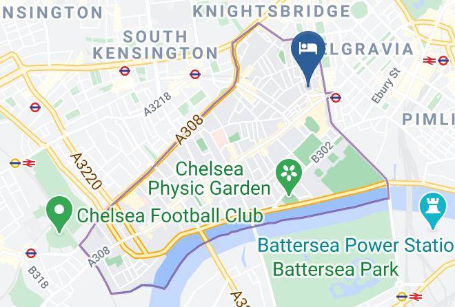 London - The Chelsea Townhouse Maps