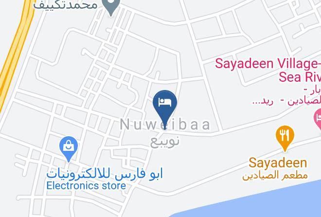 Nuweiba - Dream Beach Maps
