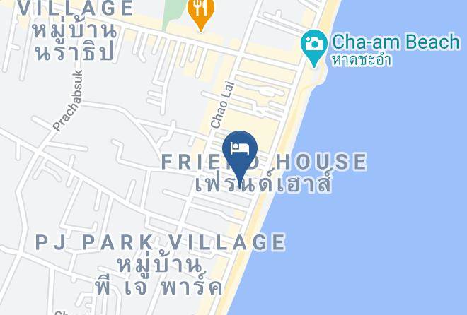 Amphoe Cha Am - Dream Boutiques Hotel Maps