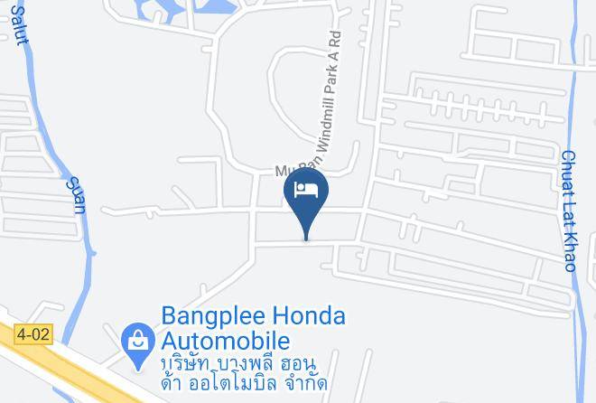 Amphoe Bang Phli - Dream Design Hotel Maps