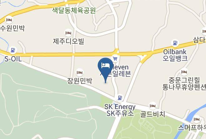 Seogwiposi - Dream & Green Pension Maps
