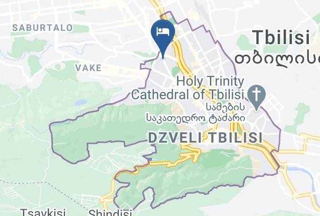 Tbilisi - Dream Hill Terrace Hotel Maps