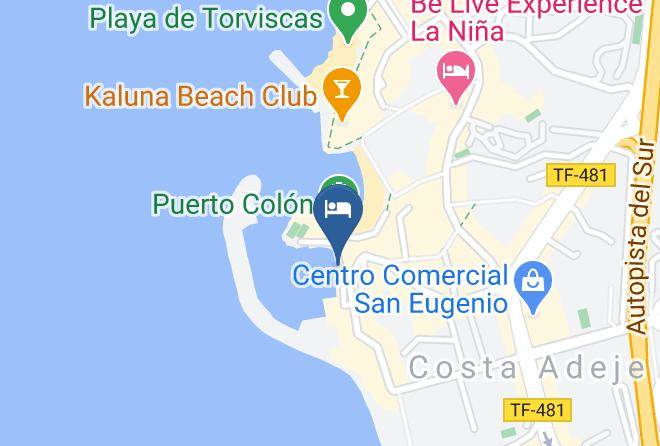 Santa Cruz De Tenerife - Dream Holiday On Boat Tenerife Maps