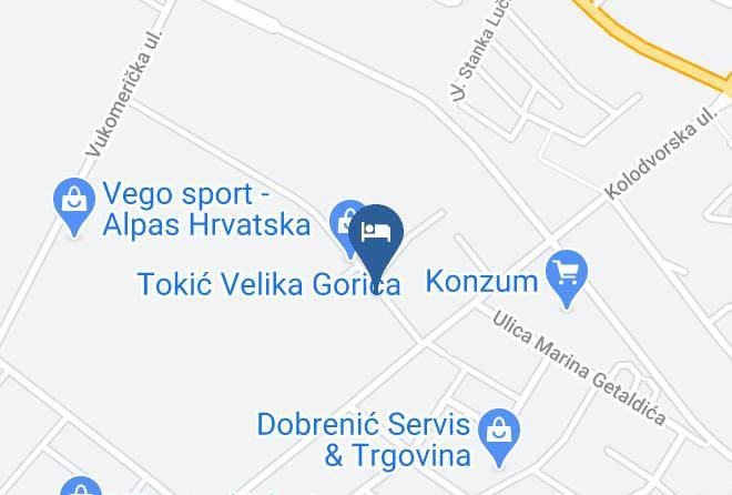 Velika Gorica - Dream Hotel&restaurant Maps