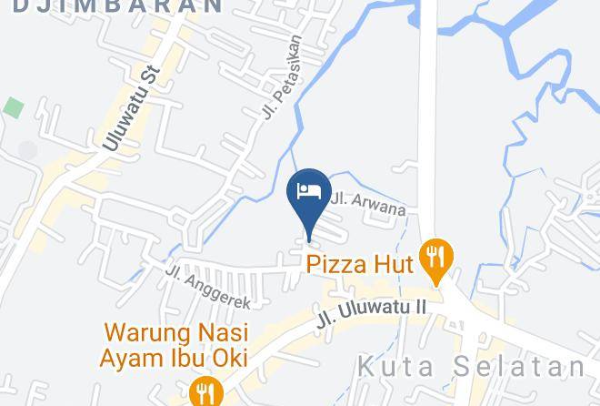 Badung Regency - Dream Jimbaran Hotel Maps