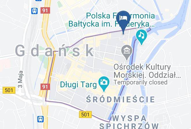 Gdansk - Dream Loft Motlava River Maps