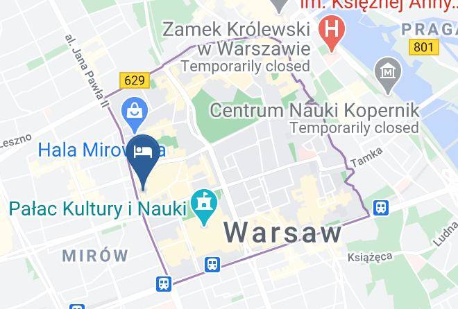 Warsaw - Dream Loft Onz Maps