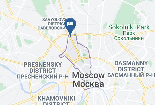Moscow - Dream Novoslobodskaya Hotel Maps