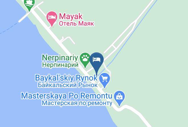 Irkutsky District - Dream Of Baikal Hotel Maps