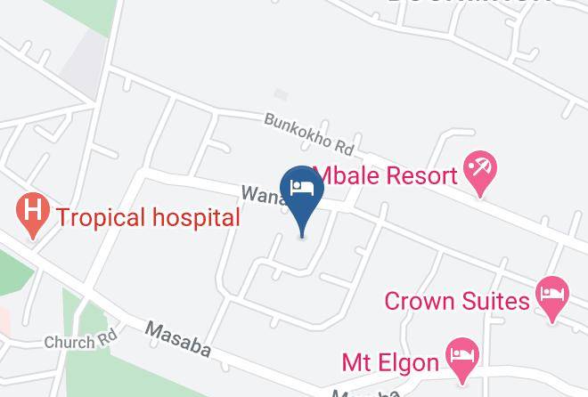 Mbale Municipality - Dream Palace Hotel Senior Qtrs Mbale Uganda Maps