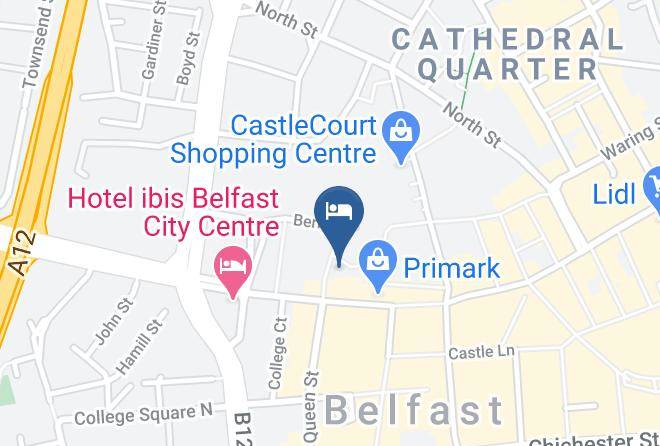 Belfast City - Dream Pods City Center Maps