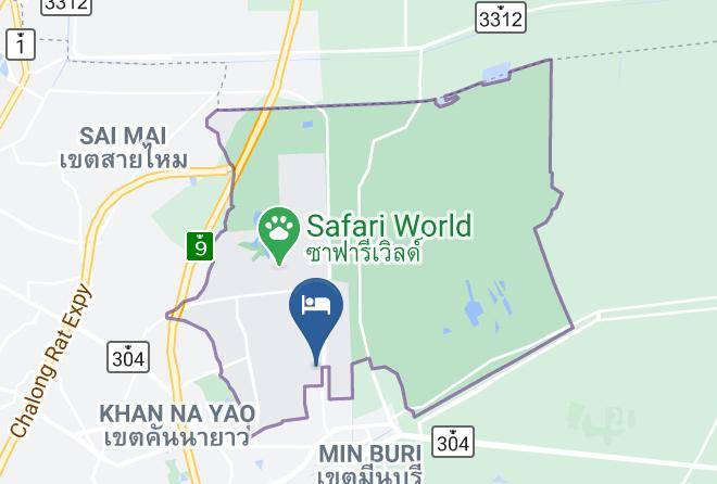 Khlong Sam Wa District - Dream Resort Maps