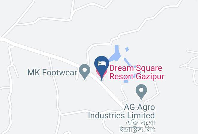 Dhaka - Dream Square Resort Gazipur Maps