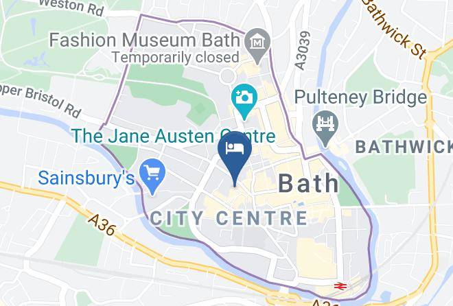 Bath And North East Somerset - Dream Stays Bath Kingsmead Street Maps