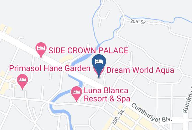 Manavgat - Dream World Aqua Maps