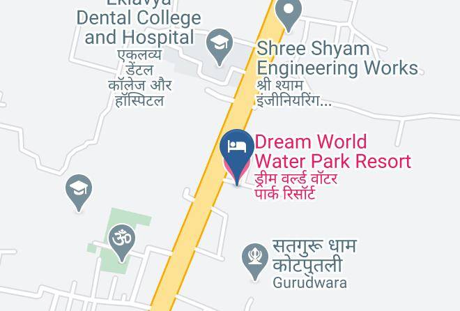 Kotputli Sub District - Dream World Water Park Resort Maps