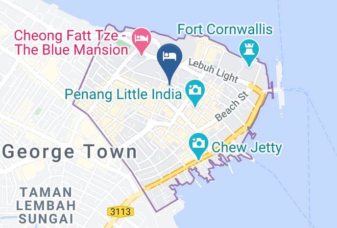 Georgetown - Dreamcatcher Traveller's Refuge Maps