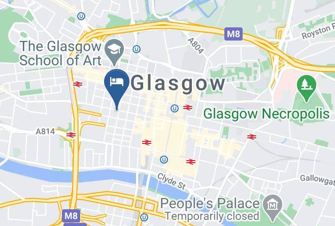 Glasgow City - Dreamhouse Apartments St Vincent Maps
