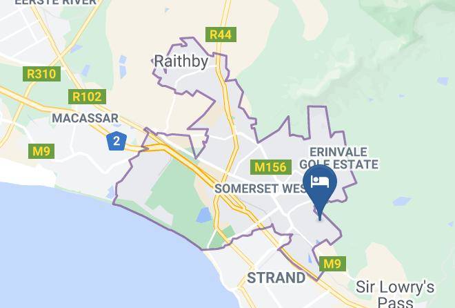 City Of Cape Town - Dreamland B And B Maps